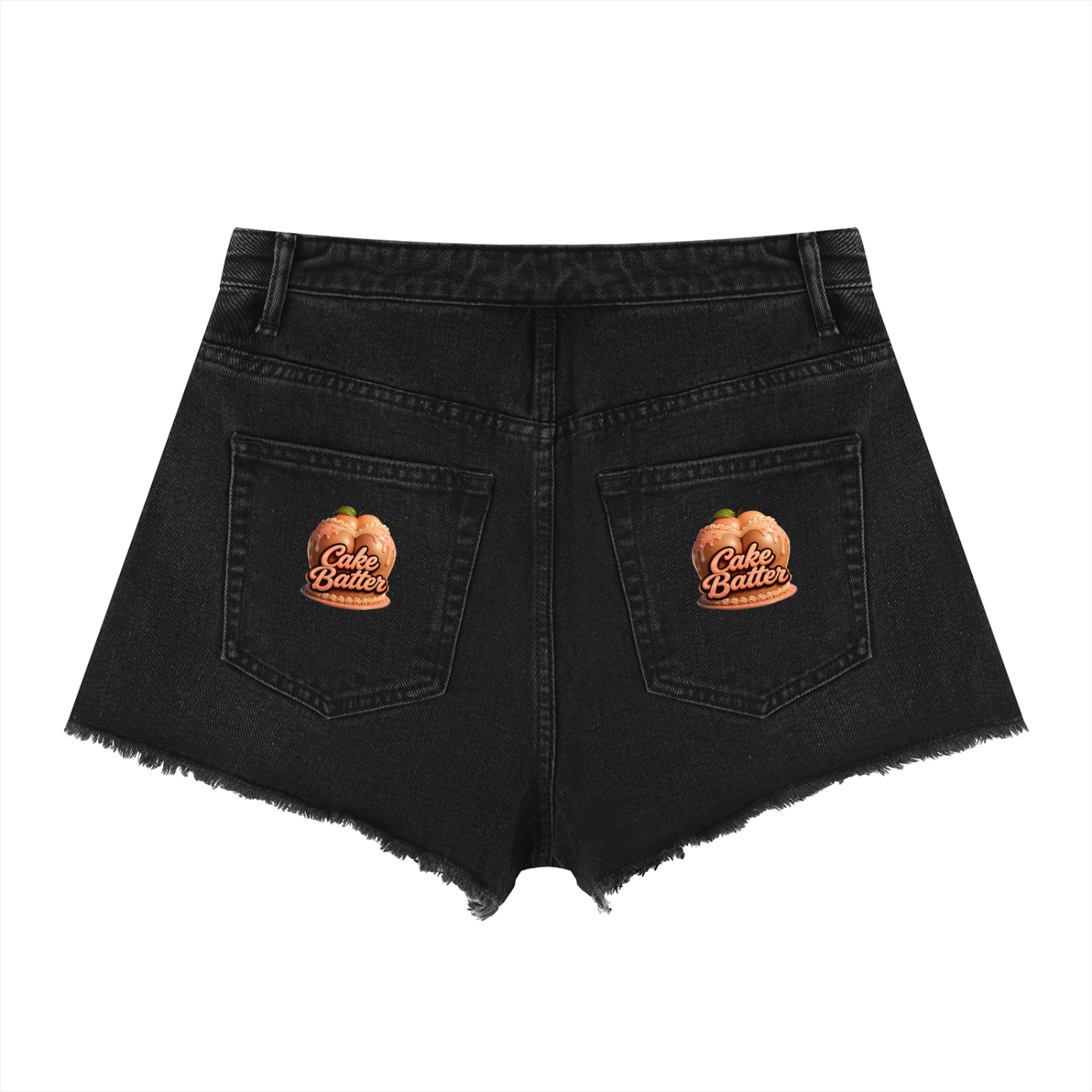 Women’s Vintage Wash High Rise Denim Shorts