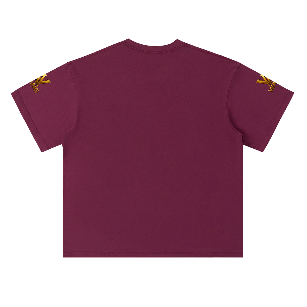 Heavyweight Drop Shoulder Cotton T-Shirt