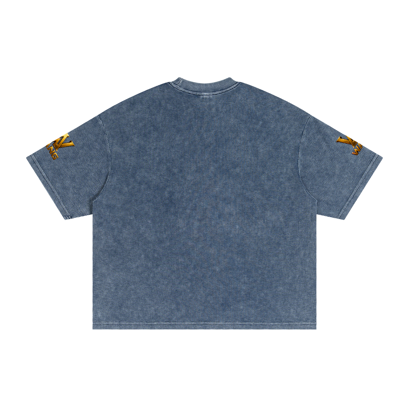 Textured Waffle Washed Boxy T-Shirt