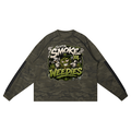 Unisex Camo Loose Long Sleeve T-Shirt