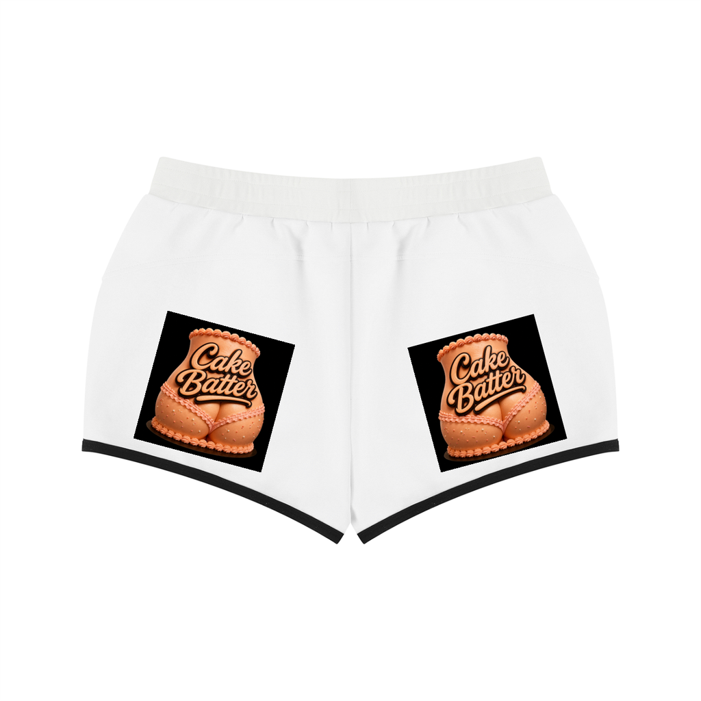 Women's Retro Contrast Binding Shorts