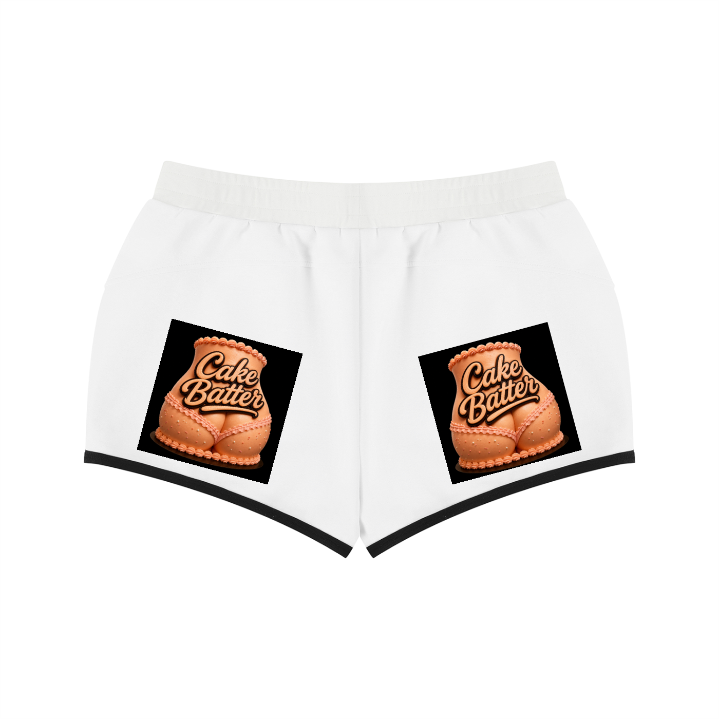 Women's Retro Contrast Binding Shorts