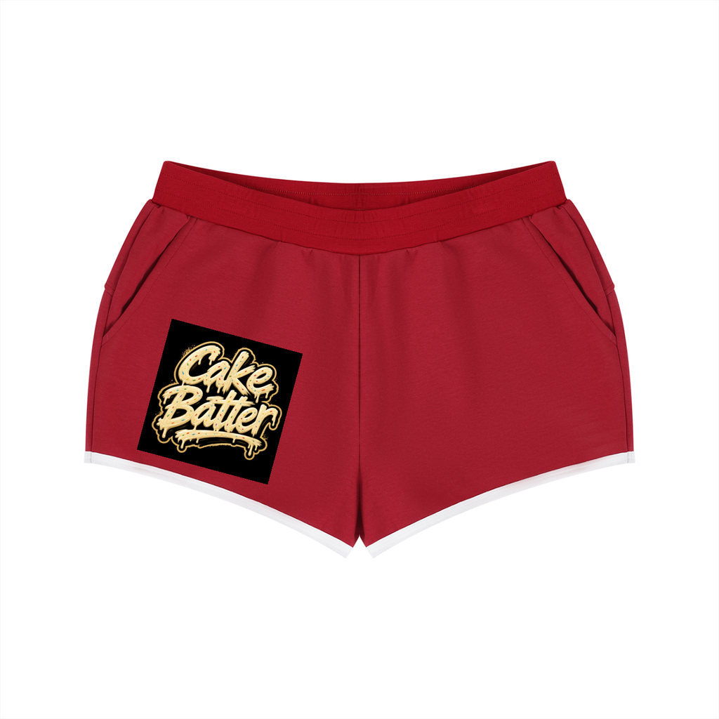 Women's Retro Contrast Binding Shorts