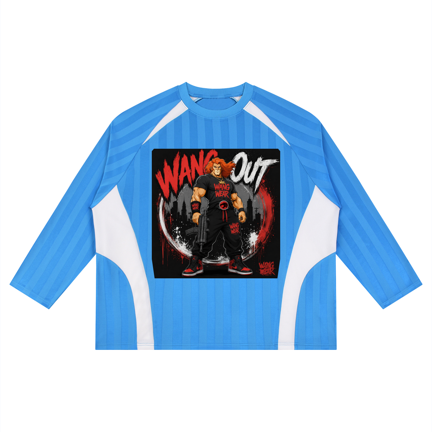 Unisex Color Block Jacquard Soccer Jersey