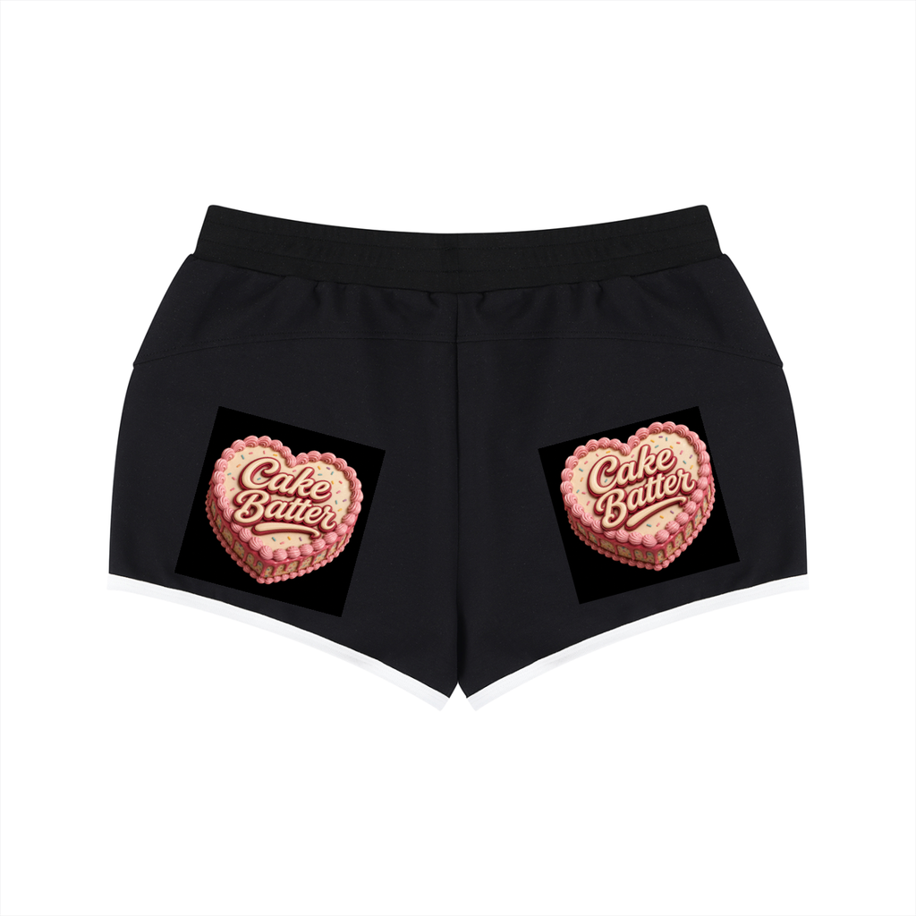 Women's Retro Contrast Binding Shorts