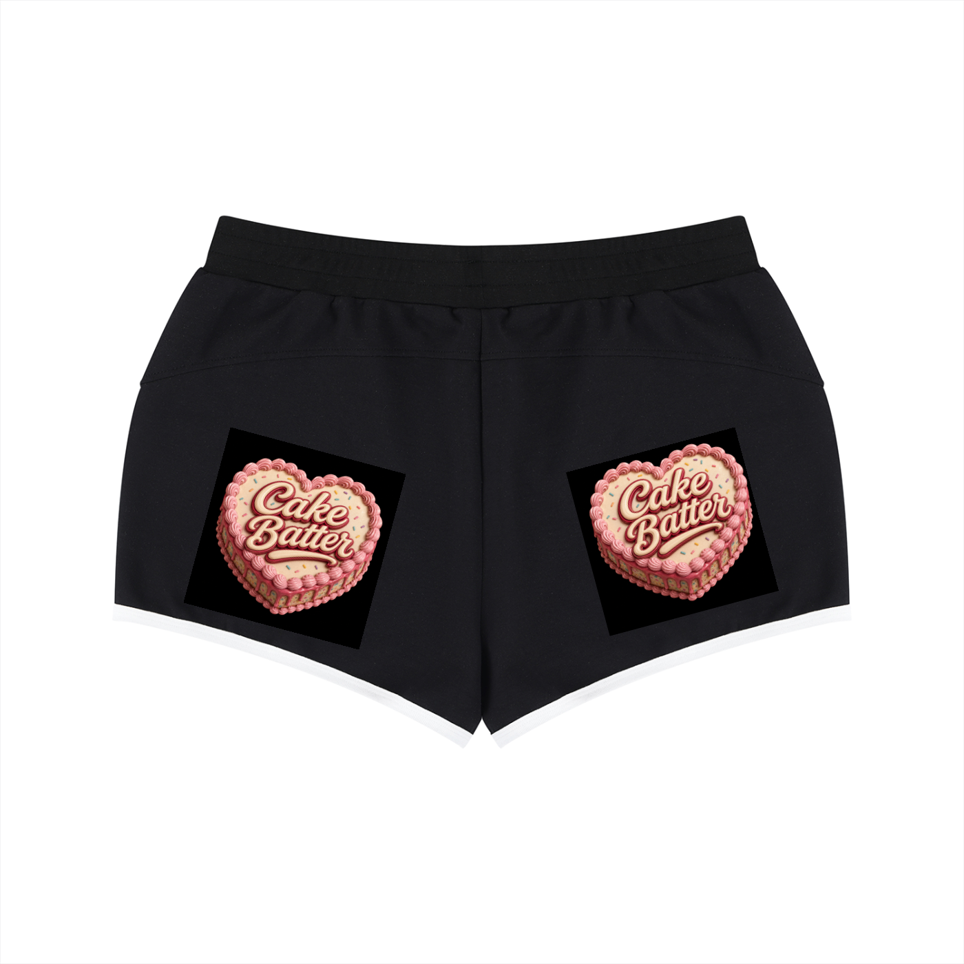 Women's Retro Contrast Binding Shorts