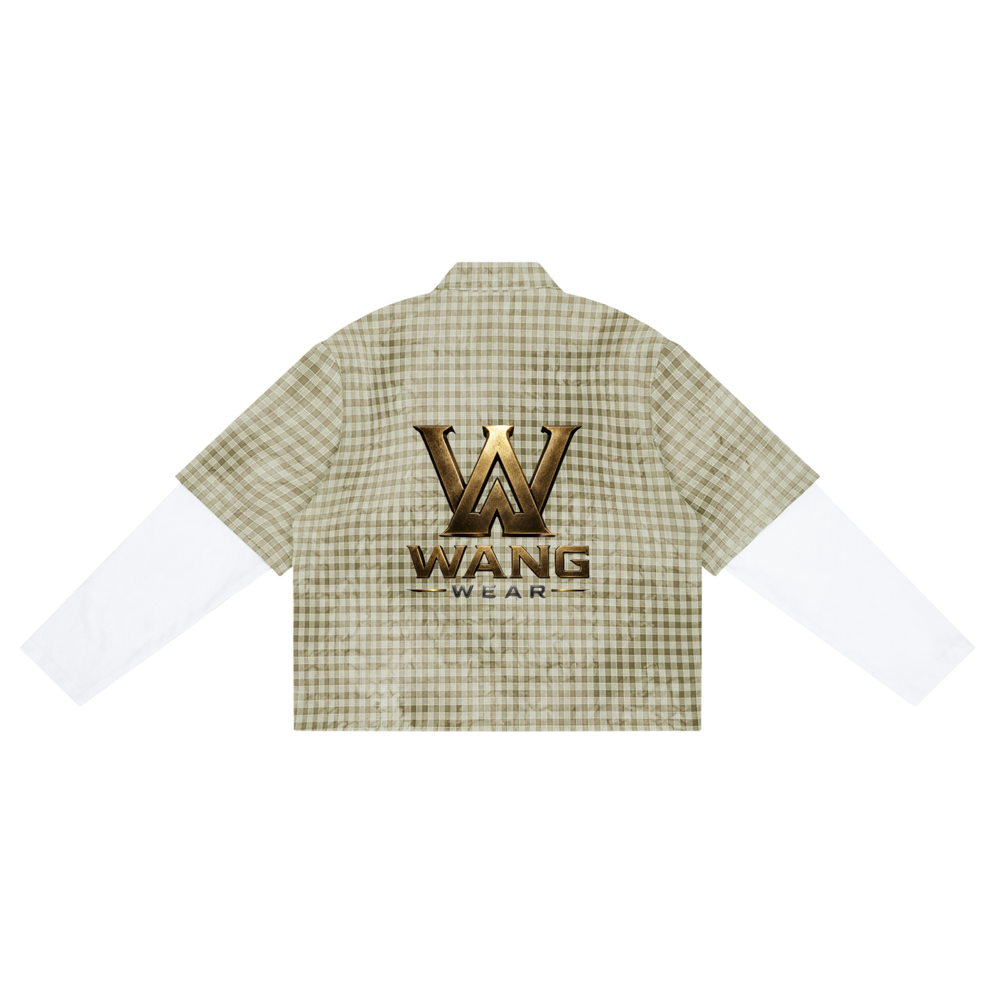 Unisex Vintage Wash Plaid Short Sleeve Shirt