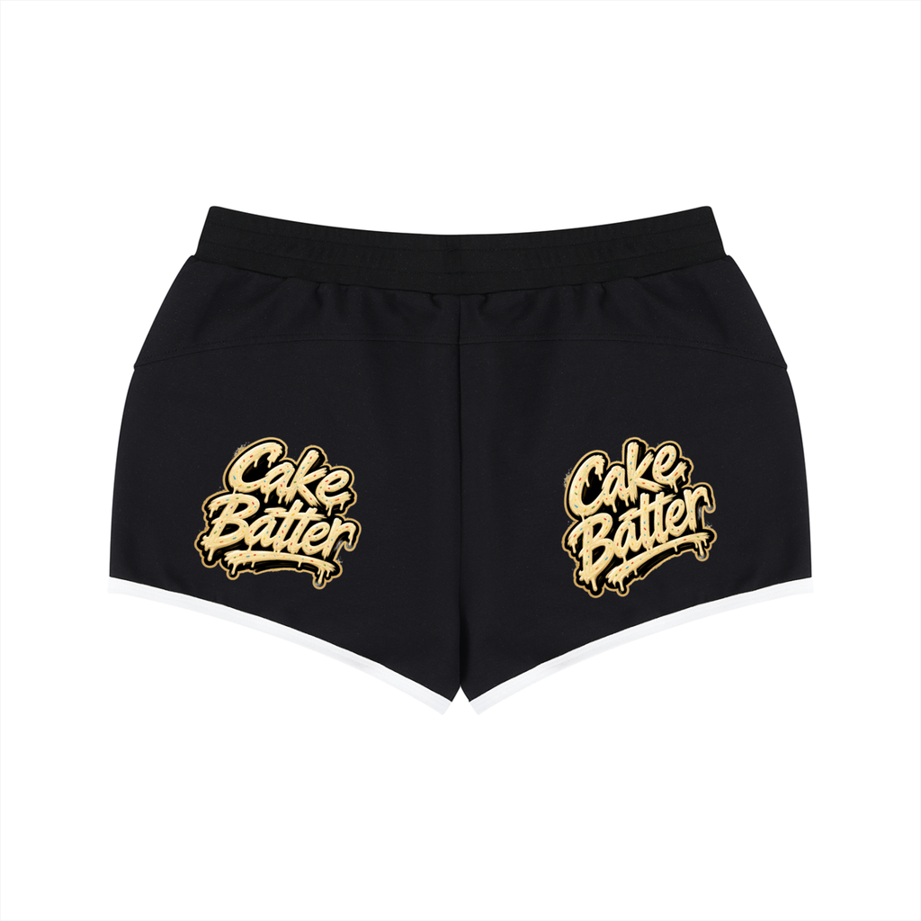 Women's Retro Contrast Binding Shorts