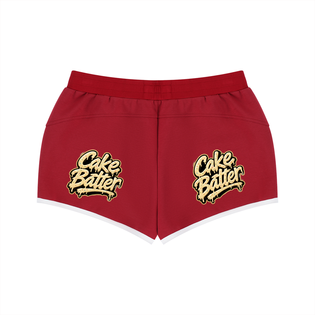 Women's Retro Contrast Binding Shorts