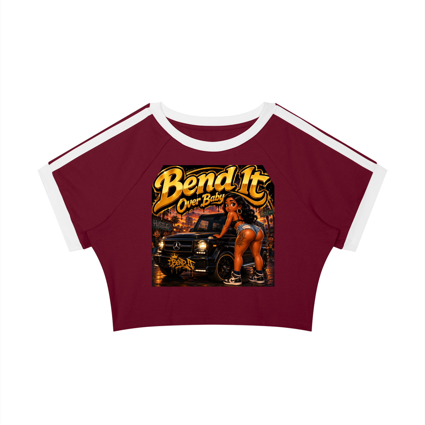Women’s Raglan Crop T-Shirt