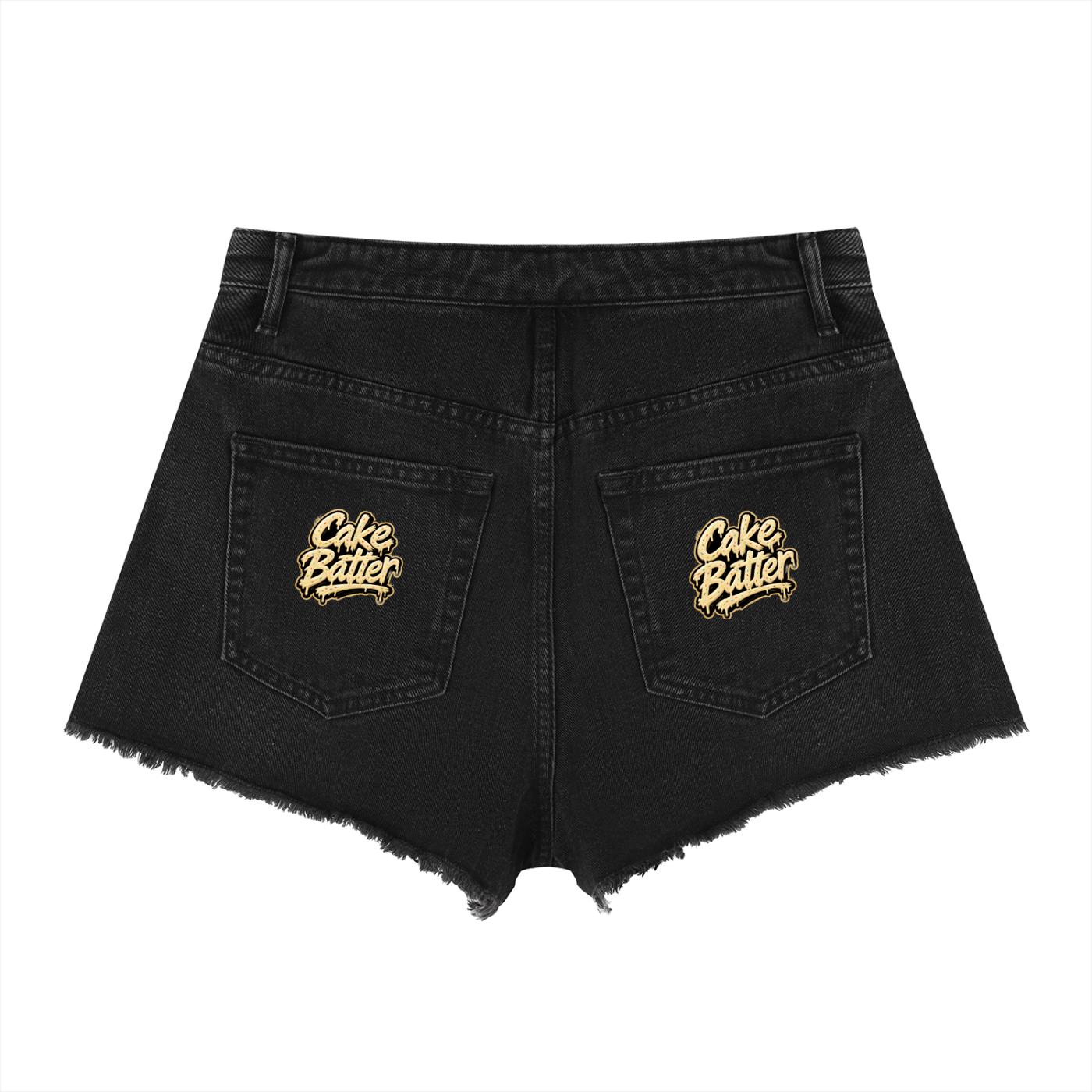 Women’s Vintage Wash High Rise Denim Shorts