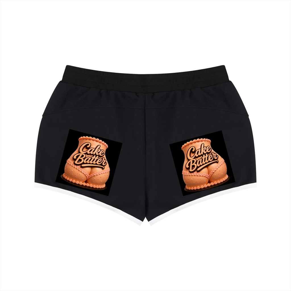 Women's Retro Contrast Binding Shorts