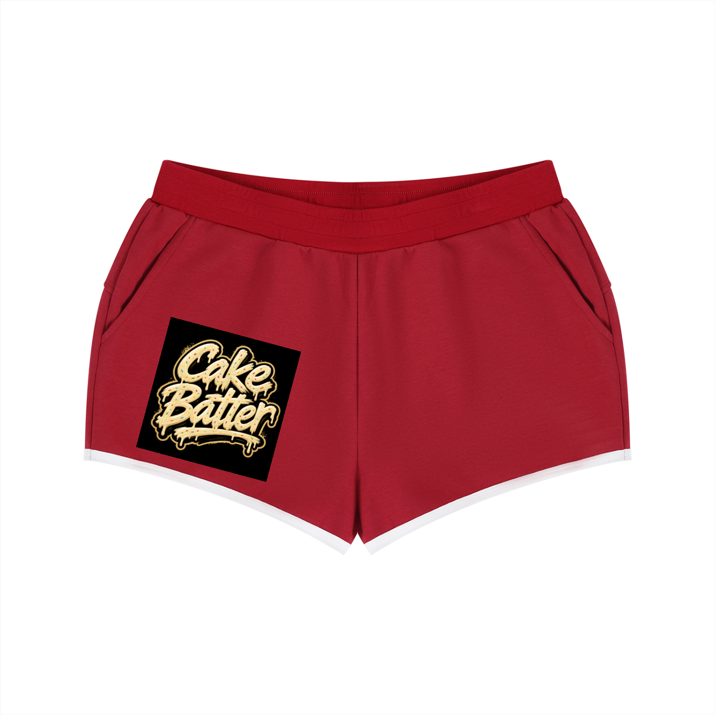 Women's Retro Contrast Binding Shorts