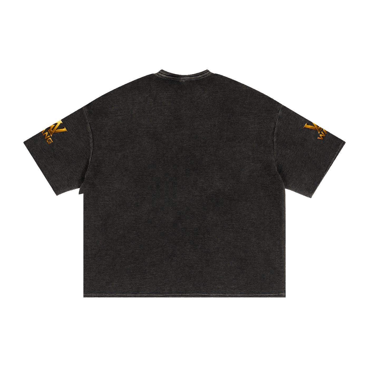 Textured Waffle Washed Boxy T-Shirt