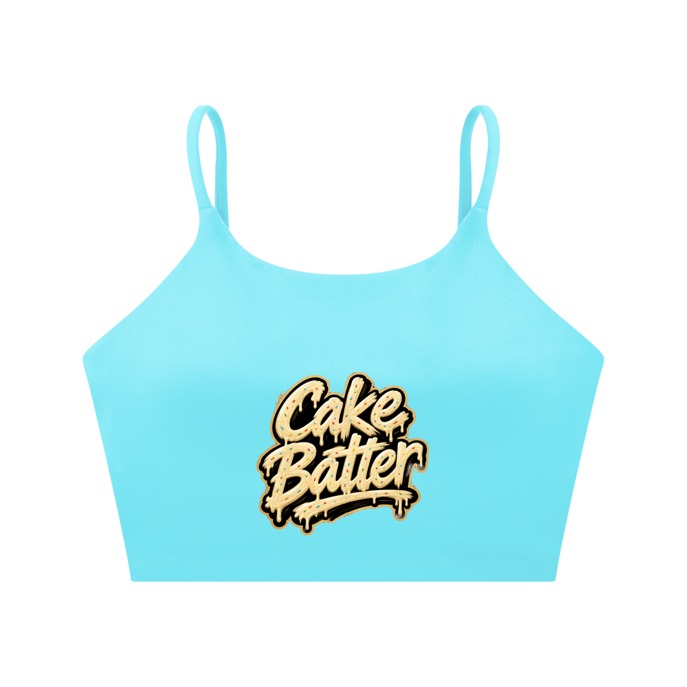 Spaghetti Strap Yoga Sports Bra