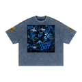Textured Waffle Washed Boxy T-Shirt