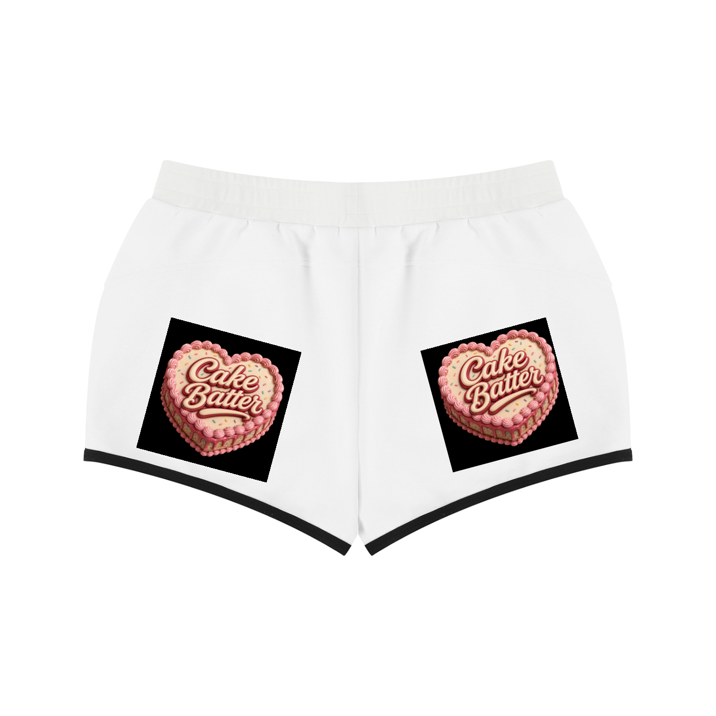 Women's Retro Contrast Binding Shorts