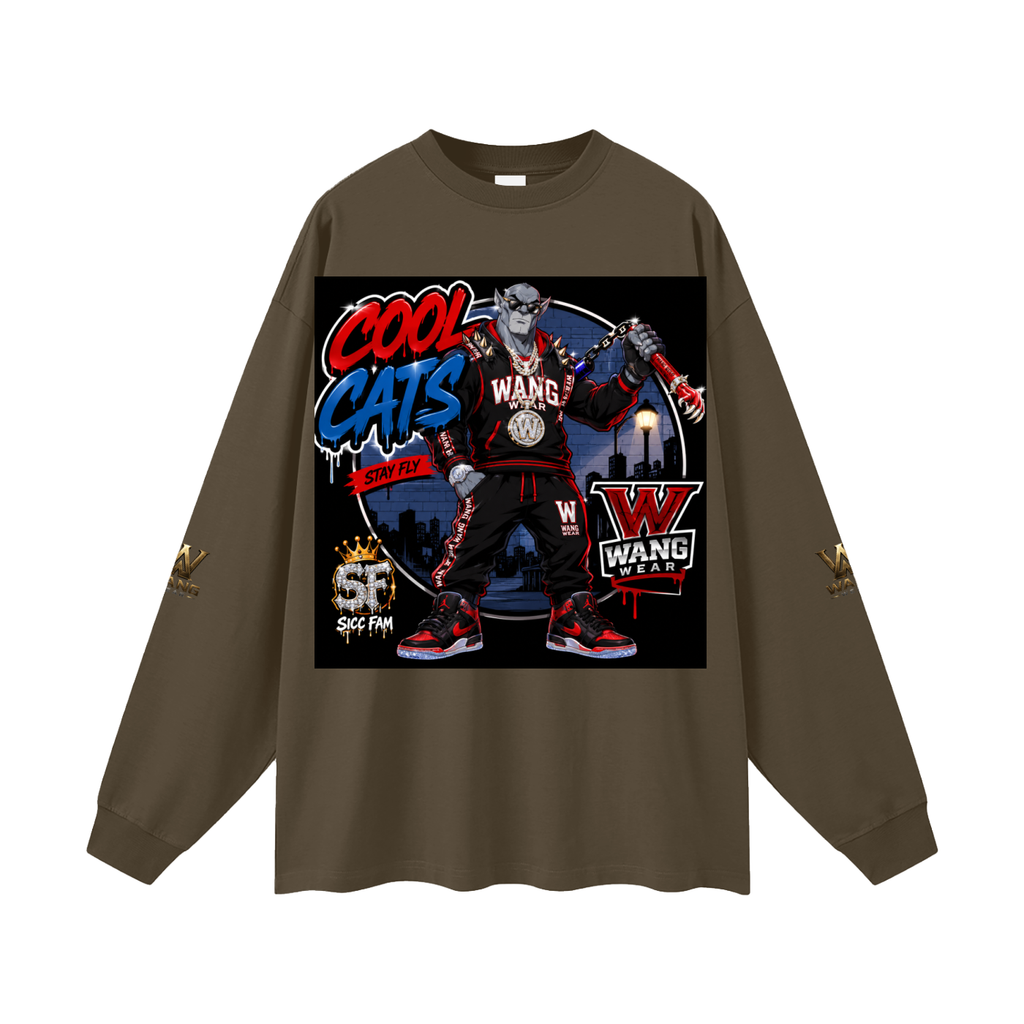 Oversized Unisex Long Sleeve T-Shirt