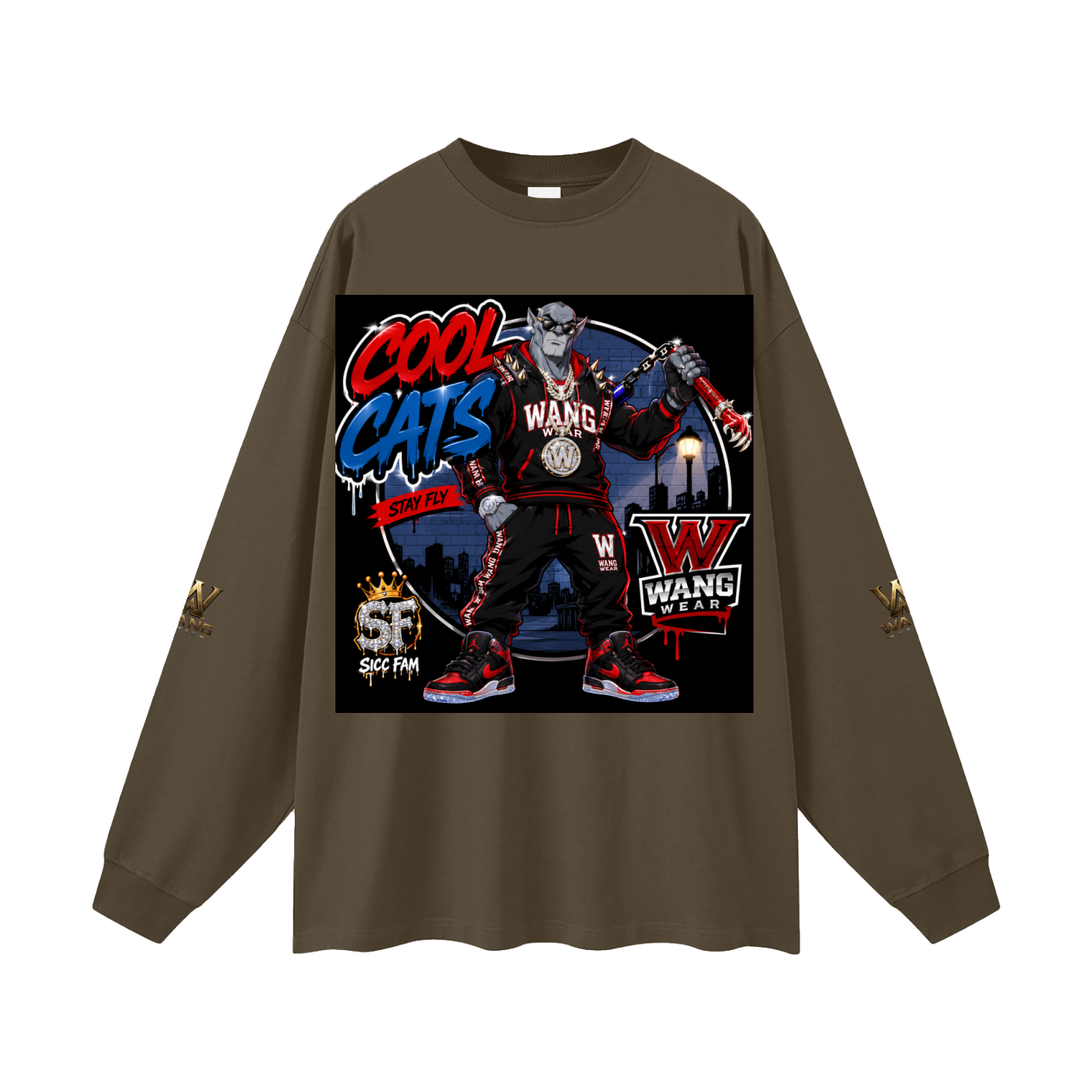 Oversized Unisex Long Sleeve T-Shirt