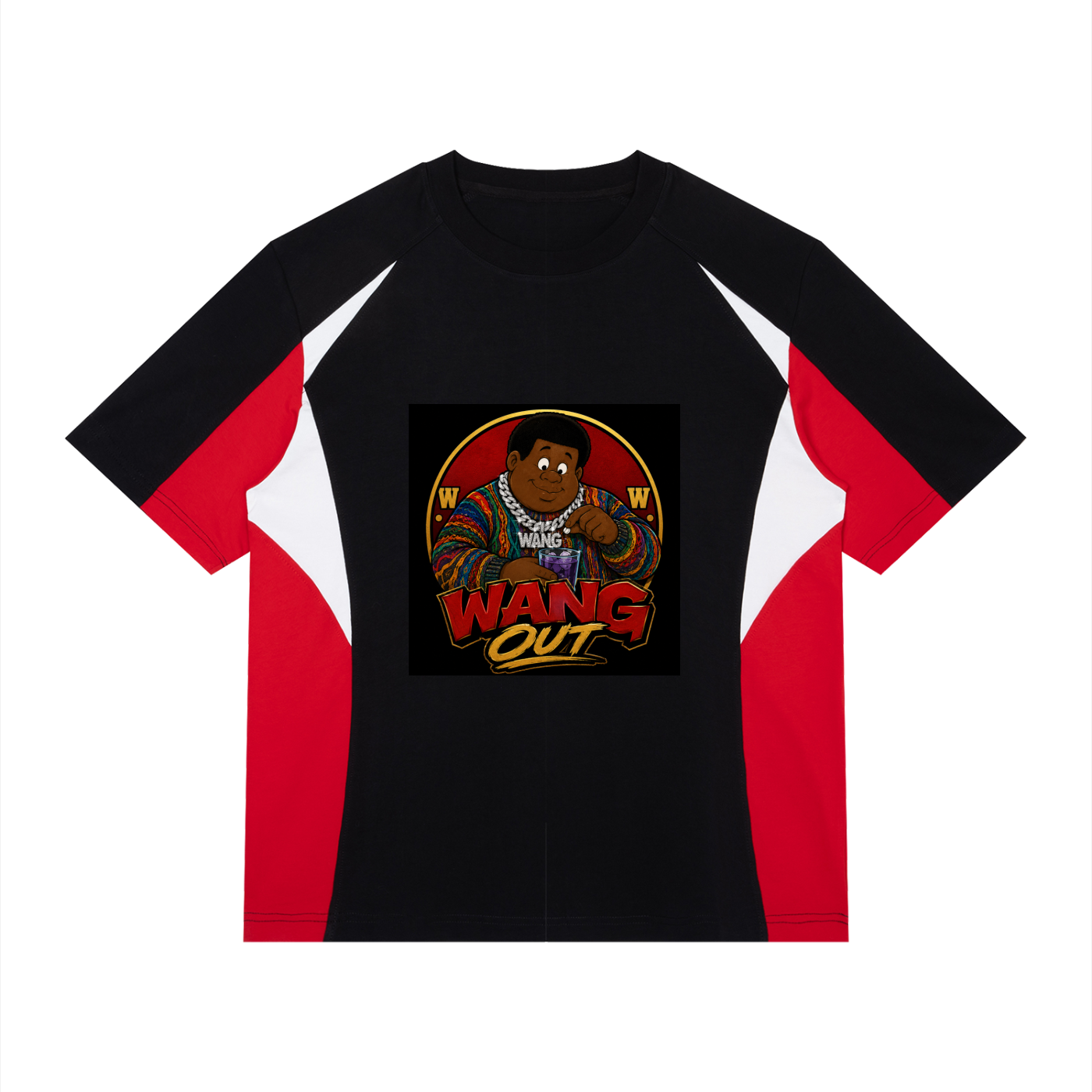 Unisex Color Block Raglan T-Shirt
